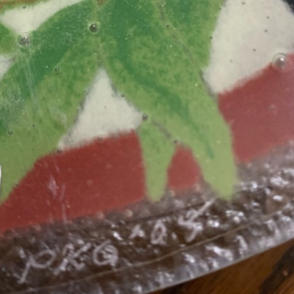 Host Pick (WOW) RARE Vintage Beautiful “Tuscany” Peggy Karr Glass Plate Art - Picture 5 of 10